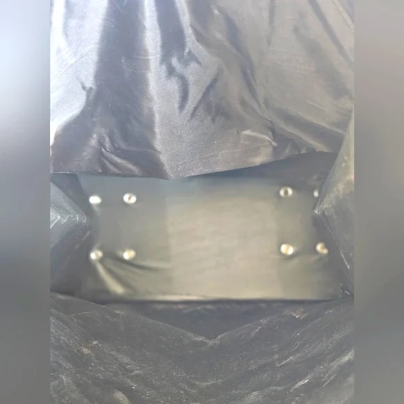 Vintage Bovano USA Fold up Collapsible Rolling Travel Bag Suitcase Palm Trees - Picture 13 of 15